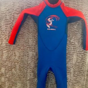 Kid’s O’Neill wetsuit. Gently used. Perfect condition